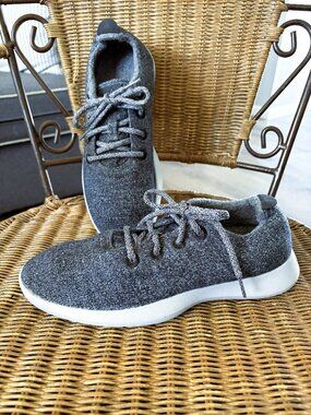 Allbirds Men's Running Shoes Sz 9 Gray Merino Wool